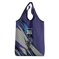 Custom Extreme Motocross Racing Grocery Bag with Rider Graphic - Wonder Print Shop
