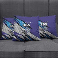 Custom Extreme Motocross Racing Pillow Cover with Rider Graphic - Wonder Print Shop