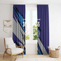 Custom Extreme Motocross Racing Window Curtain with Rider Graphic - Wonder Print Shop