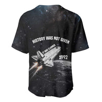 Mae Jemison Baseball Jersey with NASA Spacesuit Portrait, First Black Woman - Wonder Print Shop