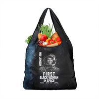 Mae Jemison Grocery Bag with NASA Spacesuit Portrait, First Black Woman - Wonder Print Shop