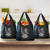 Mae Jemison Grocery Bag with NASA Spacesuit Portrait, First Black Woman - Wonder Print Shop