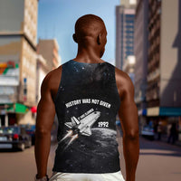 Mae Jemison Men Tank Top with NASA Spacesuit Portrait, First Black Woman - Wonder Print Shop