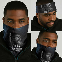 Mae Jemison Neck Gaiter with NASA Spacesuit Portrait, First Black Woman - Wonder Print Shop