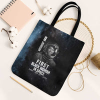 Mae Jemison Tote Bag with NASA Spacesuit Portrait, First Black Woman - Wonder Print Shop