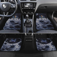 Mae Jemison Car Mats with Space Portrait Design, Science Has No Boundaries Quote and DNA Book Elements - Wonder Print Shop