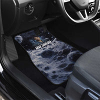 Mae Jemison Car Mats with Space Portrait Design, Science Has No Boundaries Quote and DNA Book Elements - Wonder Print Shop