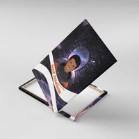 Mae Jemison Canvas Wall Art Cartoon Astronaut Portrait, The Sky Is Not the Limit Quote and Galaxy Dreamer - Wonder Print Shop