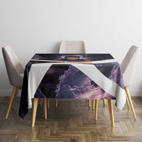 Mae Jemison Tablecloth Cartoon Astronaut Portrait, The Sky Is Not the Limit Quote and Galaxy Dreamer - Wonder Print Shop