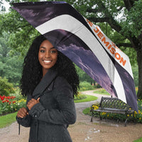 Mae Jemison Umbrella Cartoon Astronaut Portrait, The Sky Is Not the Limit Quote and Galaxy Dreamer - Wonder Print Shop