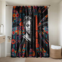 Chimamanda Ngozi Adichie Bathroom Set with Monochrome Portrait, The Danger of a Single Story Quote - Wonder Print Shop