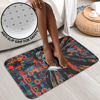Chimamanda Ngozi Adichie Bathroom Set with Monochrome Portrait, The Danger of a Single Story Quote - Wonder Print Shop