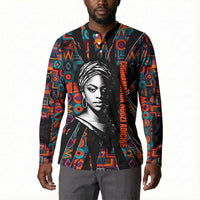Chimamanda Ngozi Adichie Button Sweatshirt with Monochrome Portrait, The Danger of a Single Story Quote