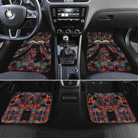 Chimamanda Ngozi Adichie Car Mats with Monochrome Portrait, The Danger of a Single Story Quote - Wonder Print Shop