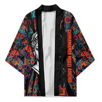 Chimamanda Ngozi Adichie Kimono with Monochrome Portrait, The Danger of a Single Story Quote - Wonder Print Shop
