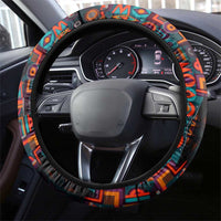Chimamanda Ngozi Adichie Steering Wheel Cover with Monochrome Portrait, The Danger of a Single Story Quote - Wonder Print Shop
