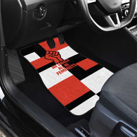 Chimamanda Ngozi Adichie Car Mats with Bold Red Portrait, We Should All Be Feminists Quote - Wonder Print Shop