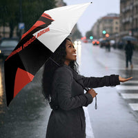 Chimamanda Ngozi Adichie Umbrella with Bold Red Portrait, We Should All Be Feminists Quote - Wonder Print Shop