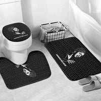 Chimamanda Ngozi Adichie Bathroom Set with Expressive Speaking Portrait, Stories Shape Reality - Wonder Print Shop