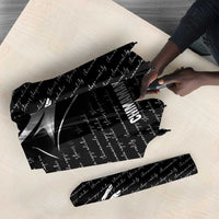 Chimamanda Ngozi Adichie Umbrella with Expressive Speaking Portrait, Stories Shape Reality - Wonder Print Shop