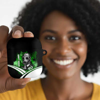 Garrett Morgan AirPods Case with Gas Mask Invention Illustration, Inventing to Save Lives Quote - Wonder Print Shop