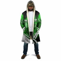 Garrett Morgan Cloak with Gas Mask Invention Illustration, Inventing to Save Lives Quote - Wonder Print Shop