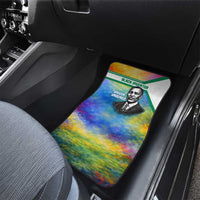 Garrett Morgan Car Mats with Real Impact Quote, Black Inventor Portrait and Vibrant Watercolor - Wonder Print Shop