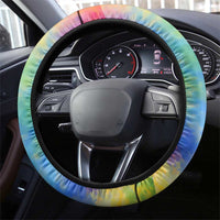 Garrett Morgan Steering Wheel Cover with Real Impact Quote, Black Inventor Portrait and Vibrant Watercolor - Wonder Print Shop