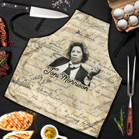 Toni Morrison Apron Handwritten Manuscript Powerful Portrait with Feather Pen Quote - Wonder Print Shop