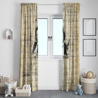 Toni Morrison Window Curtain Handwritten Manuscript Powerful Portrait with Feather Pen Quote - Wonder Print Shop
