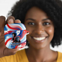 Toni Morrison AirPods Case Abstract Wings Design Empowering Quote Dual Portrait Celebration of Literary Freedom - Wonder Print Shop