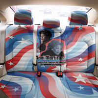 Toni Morrison Back Car Seat Cover Abstract Wings Design Empowering Quote Dual Portrait Celebration of Literary Freedom - Wonder Print Shop