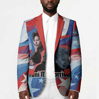 Toni Morrison Blazer Abstract Wings Design Empowering Quote Dual Portrait Celebration of Literary Freedom - Wonder Print Shop