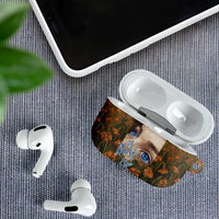 Toni Morrison AirPods Case Floral Themed Design Featuring The Bluest Eye Cover Art Thought-Provoking Quote - Wonder Print Shop