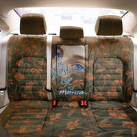 Toni Morrison Back Car Seat Cover Floral Themed Design Featuring The Bluest Eye Cover Art Thought-Provoking Quote - Wonder Print Shop