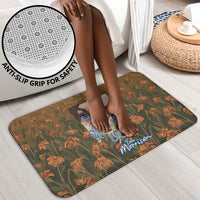 Toni Morrison Bathroom Set Floral Themed Design Featuring The Bluest Eye Cover Art Thought-Provoking Quote - Wonder Print Shop