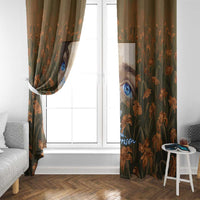 Toni Morrison Window Curtain Floral Themed Design Featuring The Bluest Eye Cover Art Thought-Provoking Quote - Wonder Print Shop