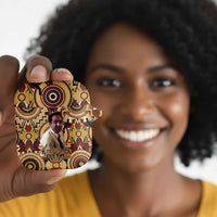 Langston Hughes AirPods Case Vibrant Jazz Age Pattern - Typewriter and Silhouettes Celebration of Harlem Renaissance - Wonder Print Shop