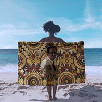 Langston Hughes Sarong Vibrant Jazz Age Pattern - Typewriter and Silhouettes Celebration of Harlem Renaissance - Wonder Print Shop