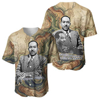 Langston Hughes Baseball Jersey My Soul Has Grown Deep Like the Rivers - Wonder Print Shop