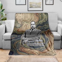 Langston Hughes Blanket My Soul Has Grown Deep Like the Rivers - Wonder Print Shop