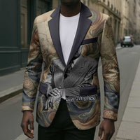 Langston Hughes Blazer My Soul Has Grown Deep Like the Rivers - Wonder Print Shop