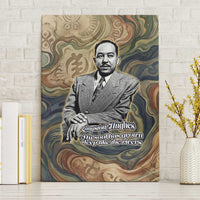 Langston Hughes Canvas Wall Art My Soul Has Grown Deep Like the Rivers - Wonder Print Shop