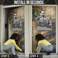 Langston Hughes Door Cover My Soul Has Grown Deep Like the Rivers - Wonder Print Shop