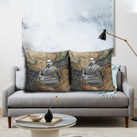Langston Hughes Pillow Cover My Soul Has Grown Deep Like the Rivers - Wonder Print Shop