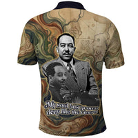 Langston Hughes Polo Shirt My Soul Has Grown Deep Like the Rivers - Wonder Print Shop