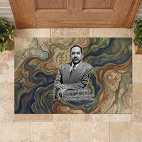 Langston Hughes Rubber Doormat My Soul Has Grown Deep Like the Rivers - Wonder Print Shop