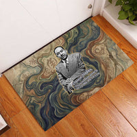 Langston Hughes Rubber Doormat My Soul Has Grown Deep Like the Rivers - Wonder Print Shop