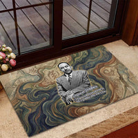 Langston Hughes Rubber Doormat My Soul Has Grown Deep Like the Rivers - Wonder Print Shop
