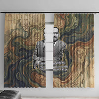 Langston Hughes Window Curtain My Soul Has Grown Deep Like the Rivers - Wonder Print Shop